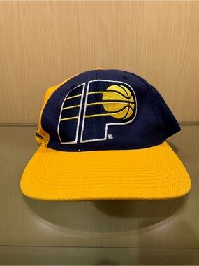 Vintage 90’s Sports Specialties Indiana Pacers snapback hat nba basketball